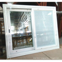 Upvc Sliding  Window  with Mosquito Screen Grill Design